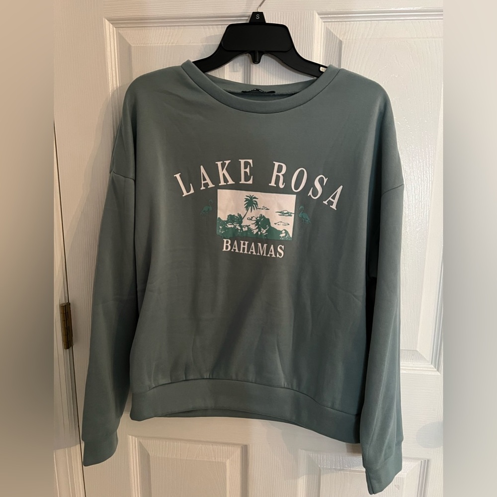 SHEIN Bahamas Sweatshirt. Brand new without tags.